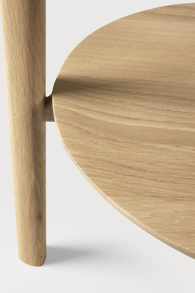 Oak Bocca Side Table