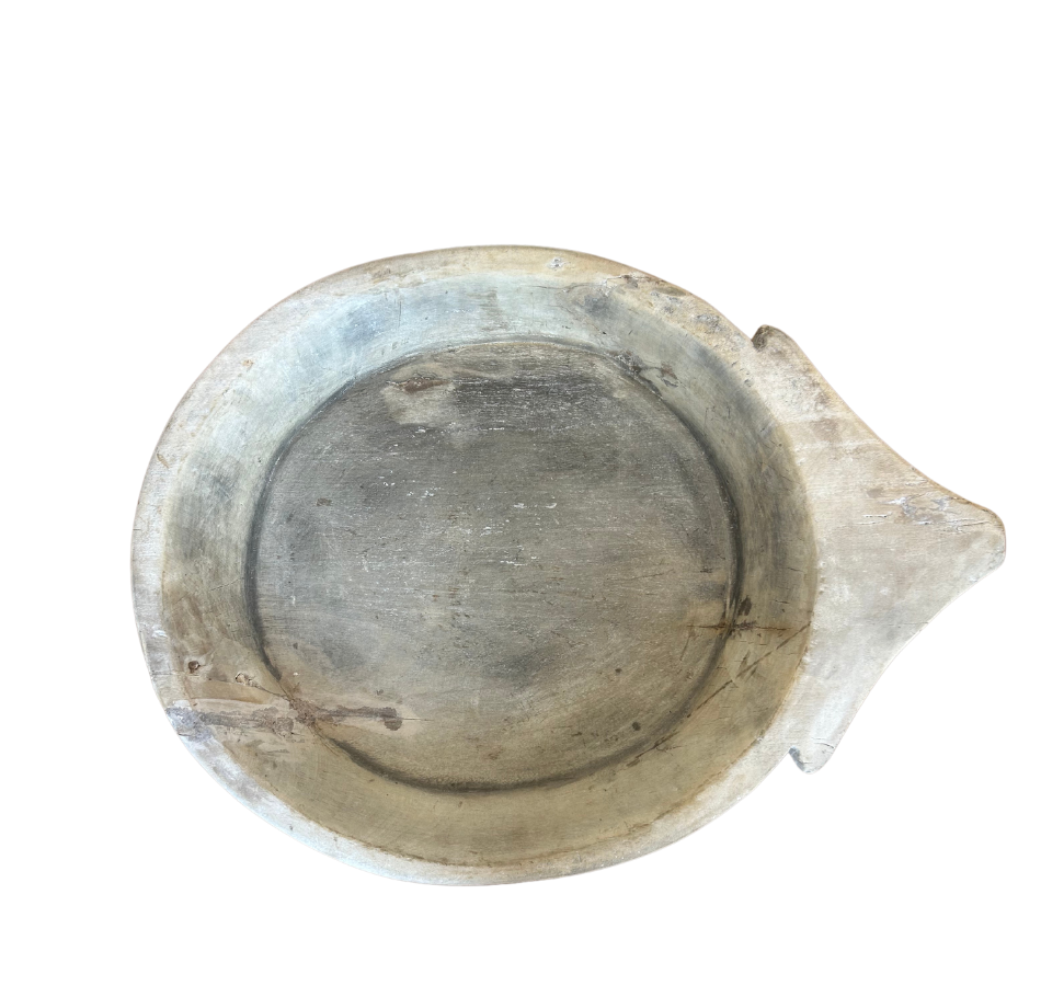 Vintage Wooden Bowl B