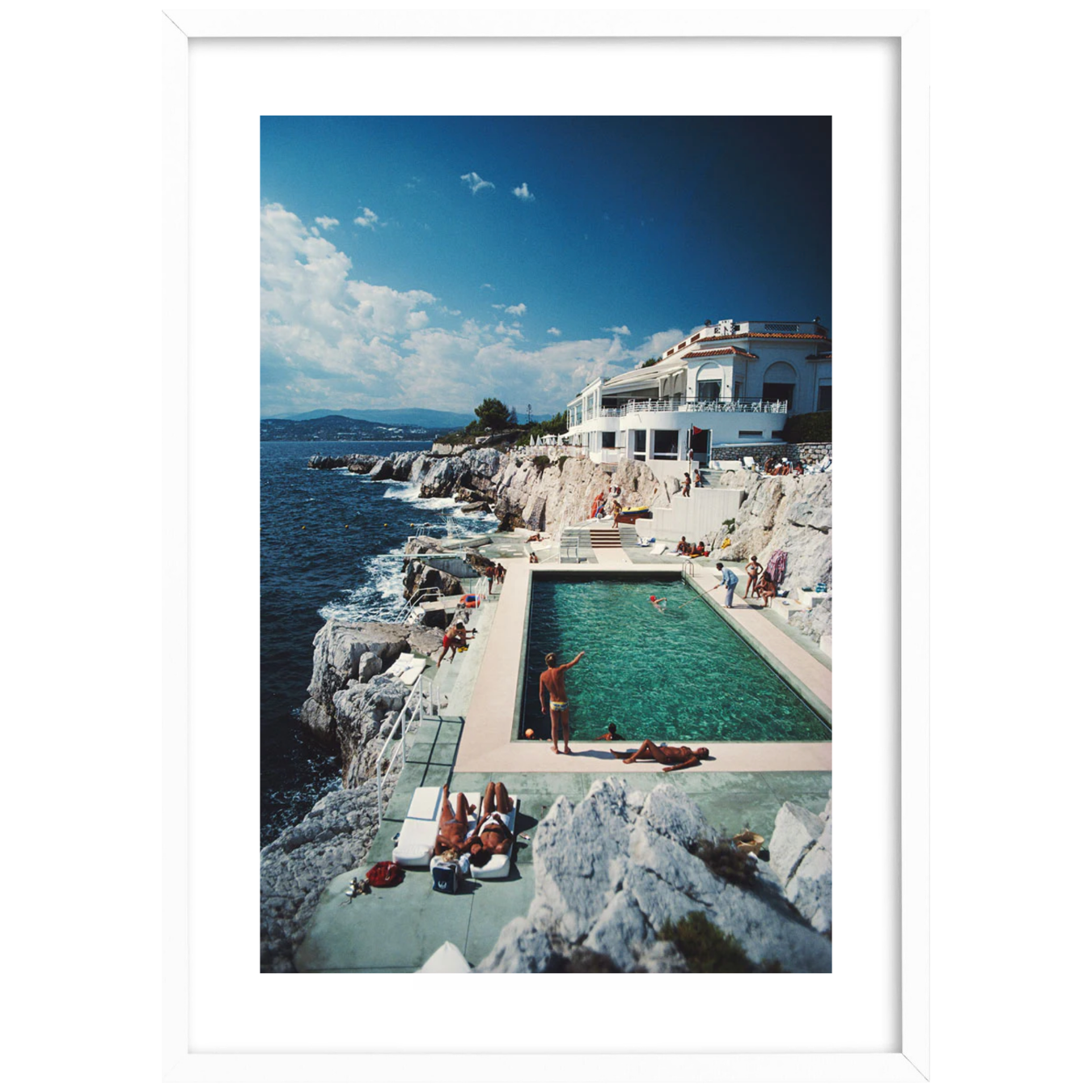 Slim Aarons Eden Roc Pool