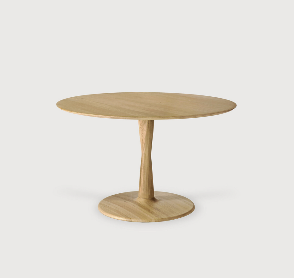 Oak Twist Dining Table