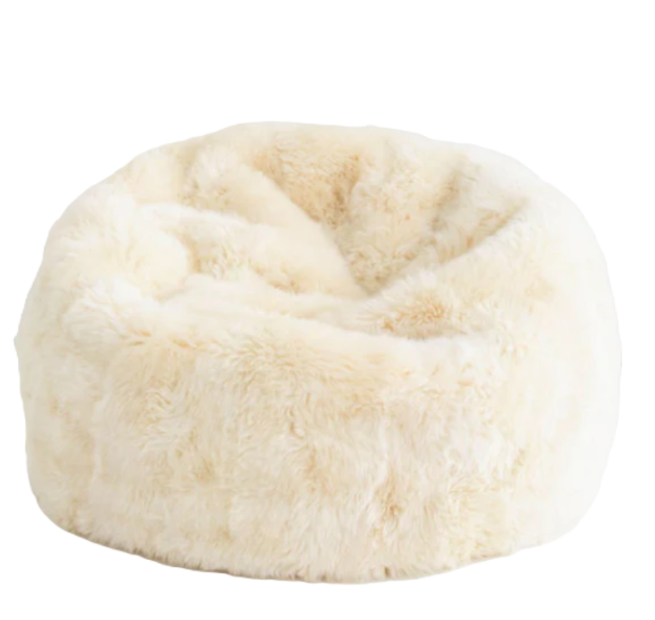 Lambswool Bean Bag Cream