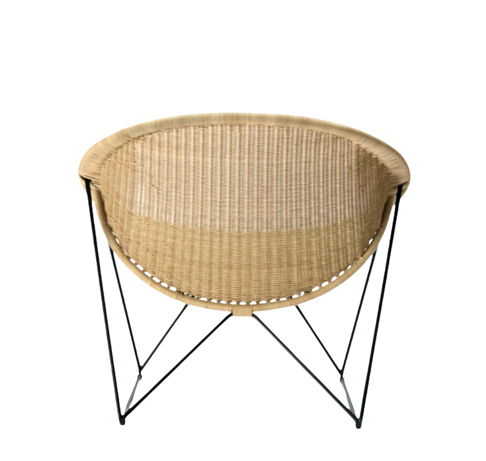 C317 Outdoor Chair Natural & Black