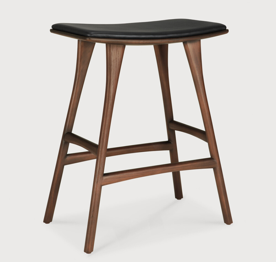 Teak Bucco Stool