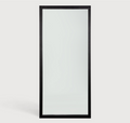 Oak Lightframe Mirror Black