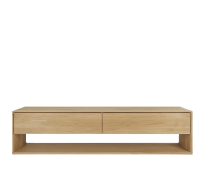 Oak Scandi Entertainment Unit