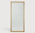 Oak Light Frame Mirror