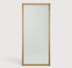 Oak Light Frame Mirror