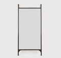 Dark Timber Floor Mirror
