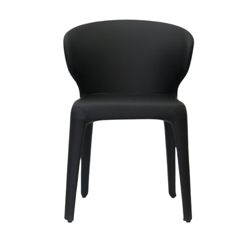 Belle Dining Chair Black (Set of 2)