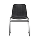 C607 Dining Chair Black Outdoor