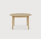 Oak Bocca Round Extension Dining Table