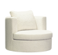Boucle Bergman Swivel Chair