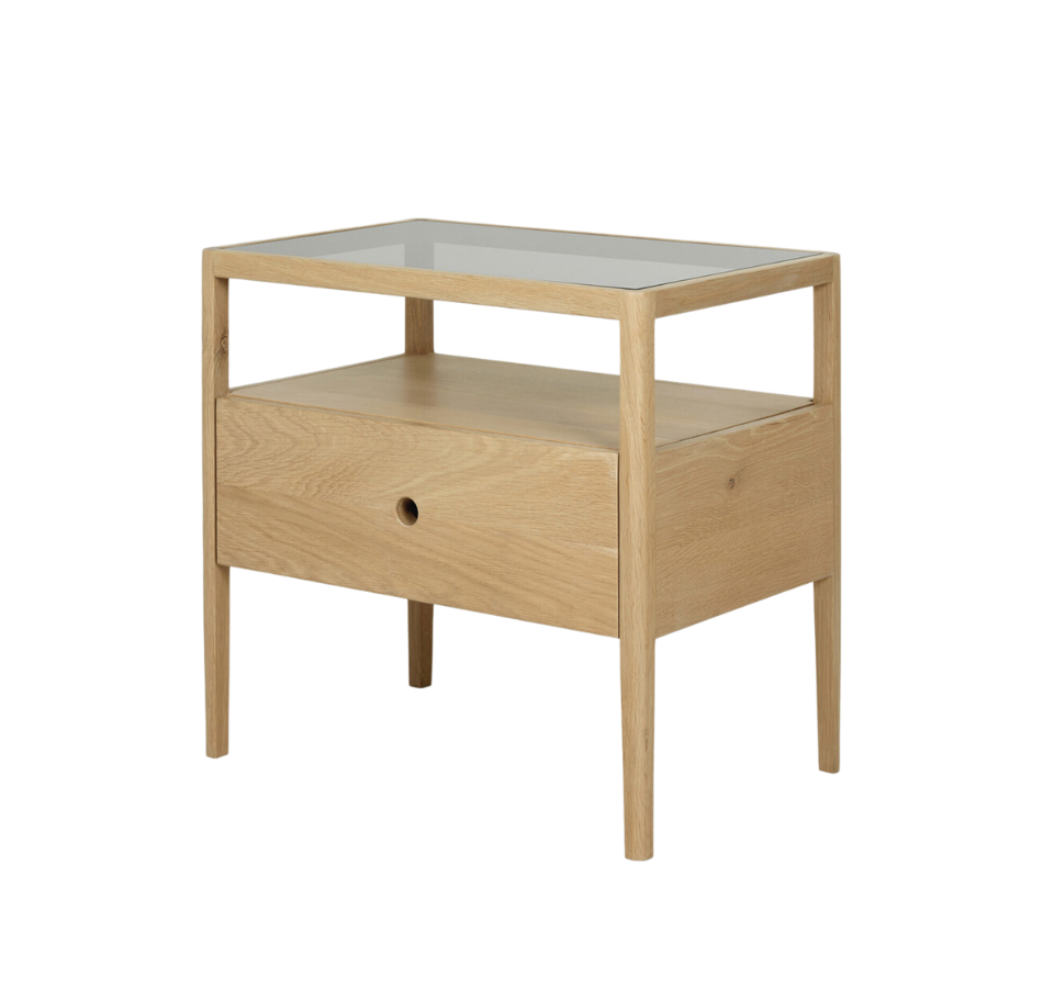 Oak Dawn Bedside Table