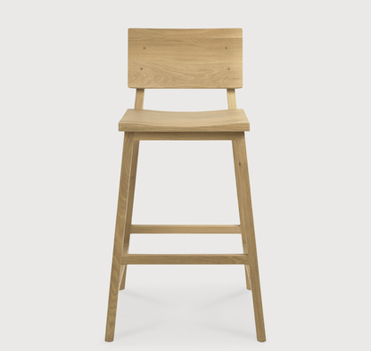 Oak Kitchen Counter Stool