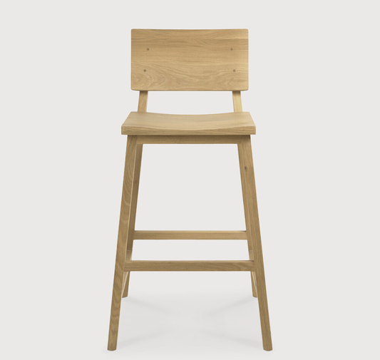 Oak Kitchen Counter Stool