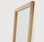 Oak Light Frame Mirror