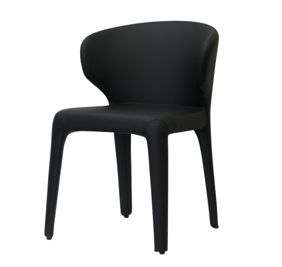 Belle Dining Chair Black (Set of 2)