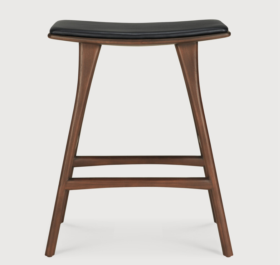 Teak Bucco Stool