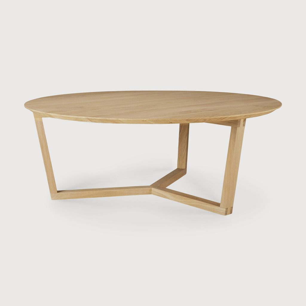 Oak Tri Coffee Table