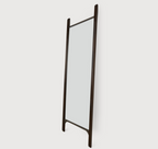 Dark Timber Floor Mirror