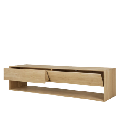 Oak Scandi Entertainment Unit