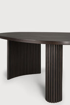 Mahogany Boomerang Coffee Table