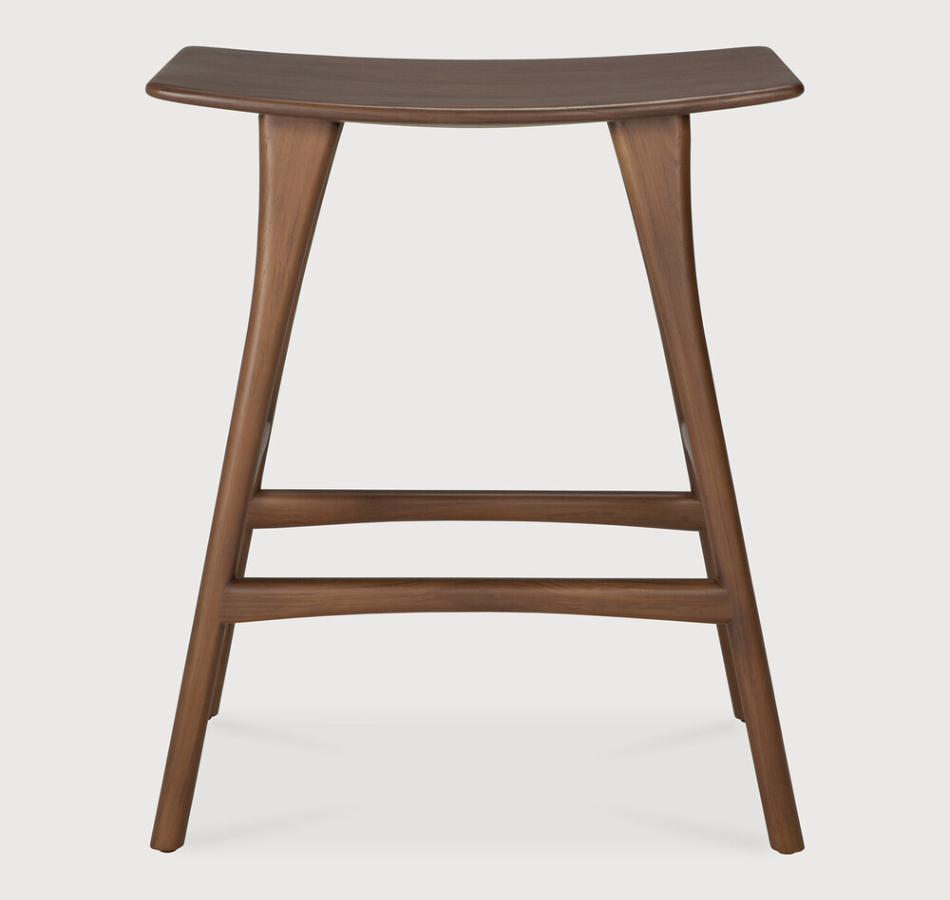 Teak Bucco Stool