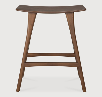 Teak Bucco Stool
