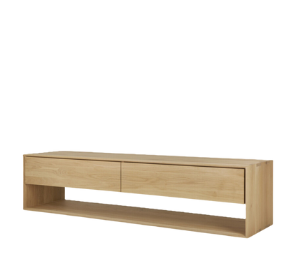 Oak Scandi Entertainment Unit