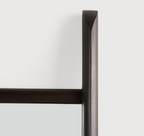Dark Timber Floor Mirror