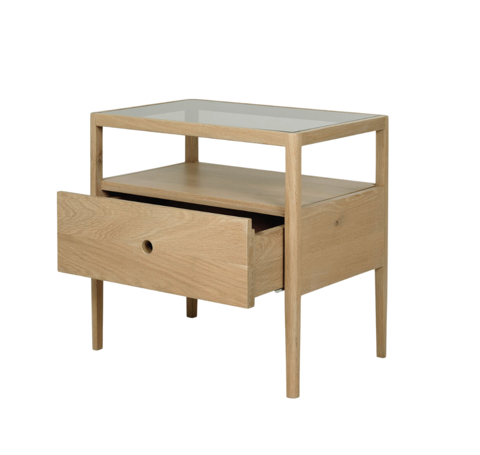Oak Dawn Bedside Table