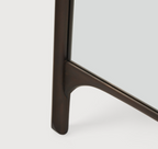 Dark Timber Floor Mirror