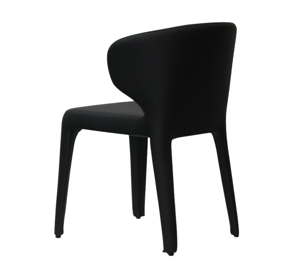 Belle Dining Chair Black (Set of 2)