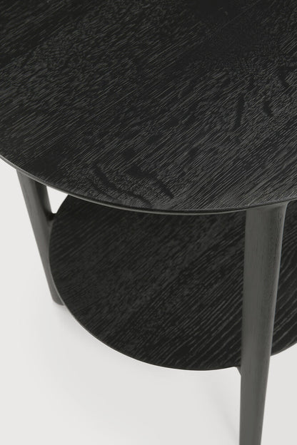 Black Bocca Side Table