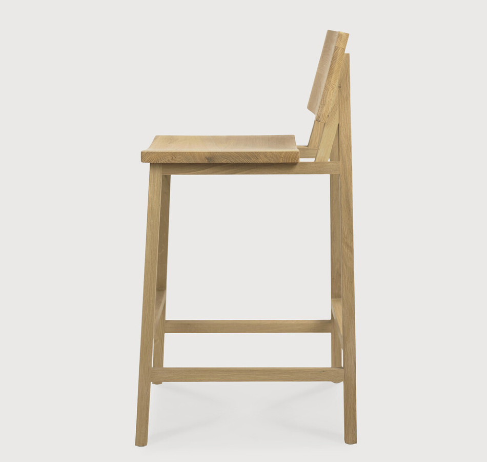 Oak Kitchen Counter Stool
