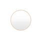 Simplicity Round Oak Look Mirror 100cm