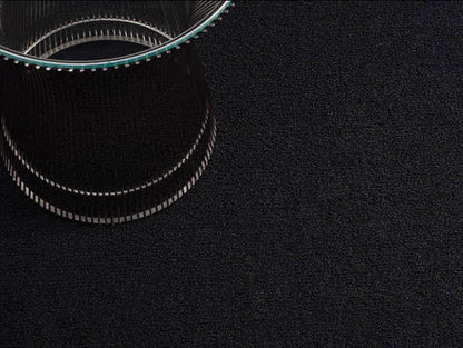 Chilewich Shag Mat Solid Black