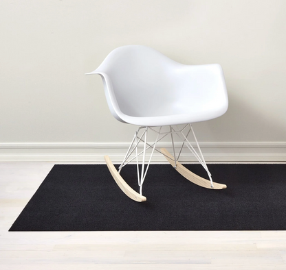 Chilewich Shag Mat Solid Black