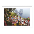 Slim Aarons Dining Al Fresco On Capri