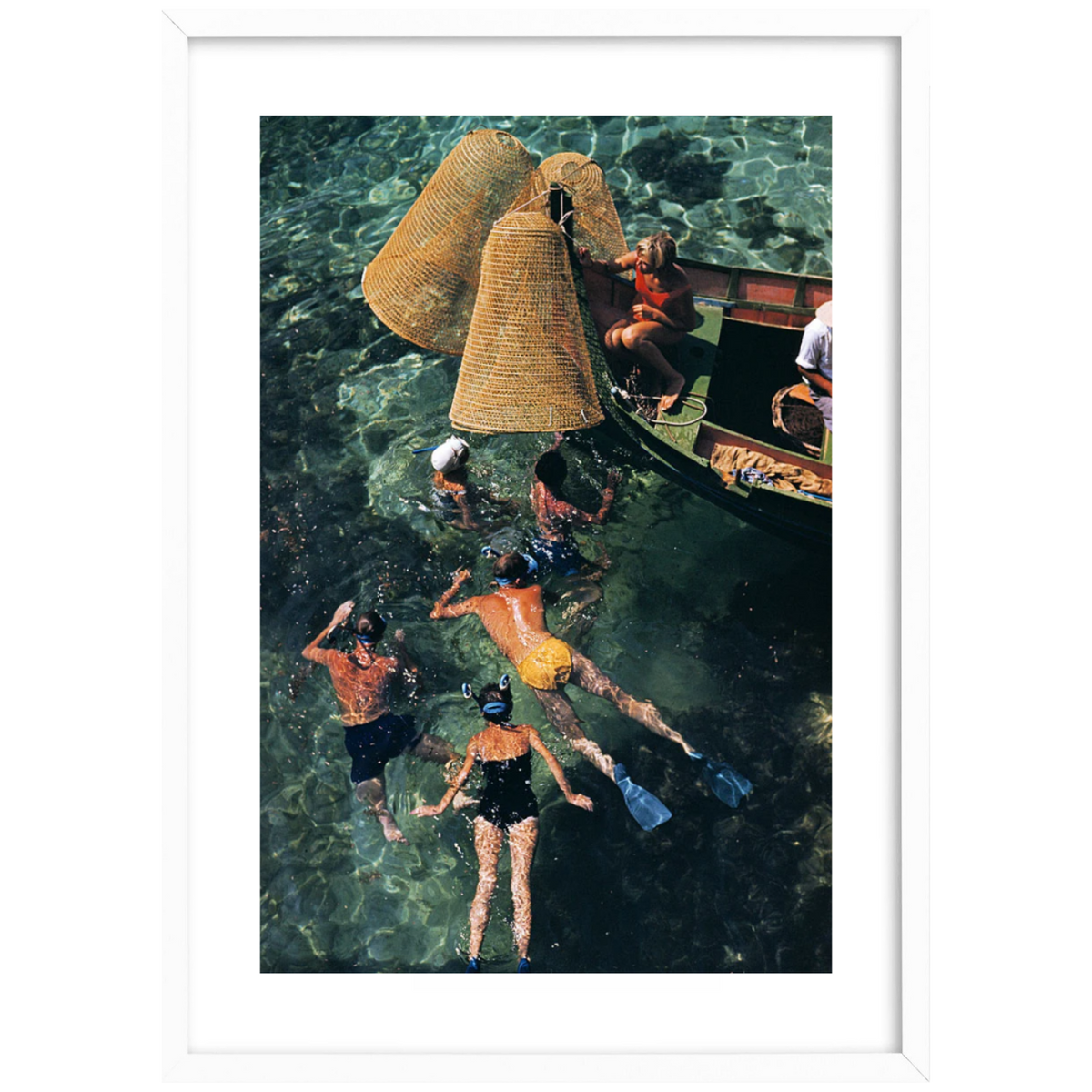Slim Aarons Snorkelling in Malta