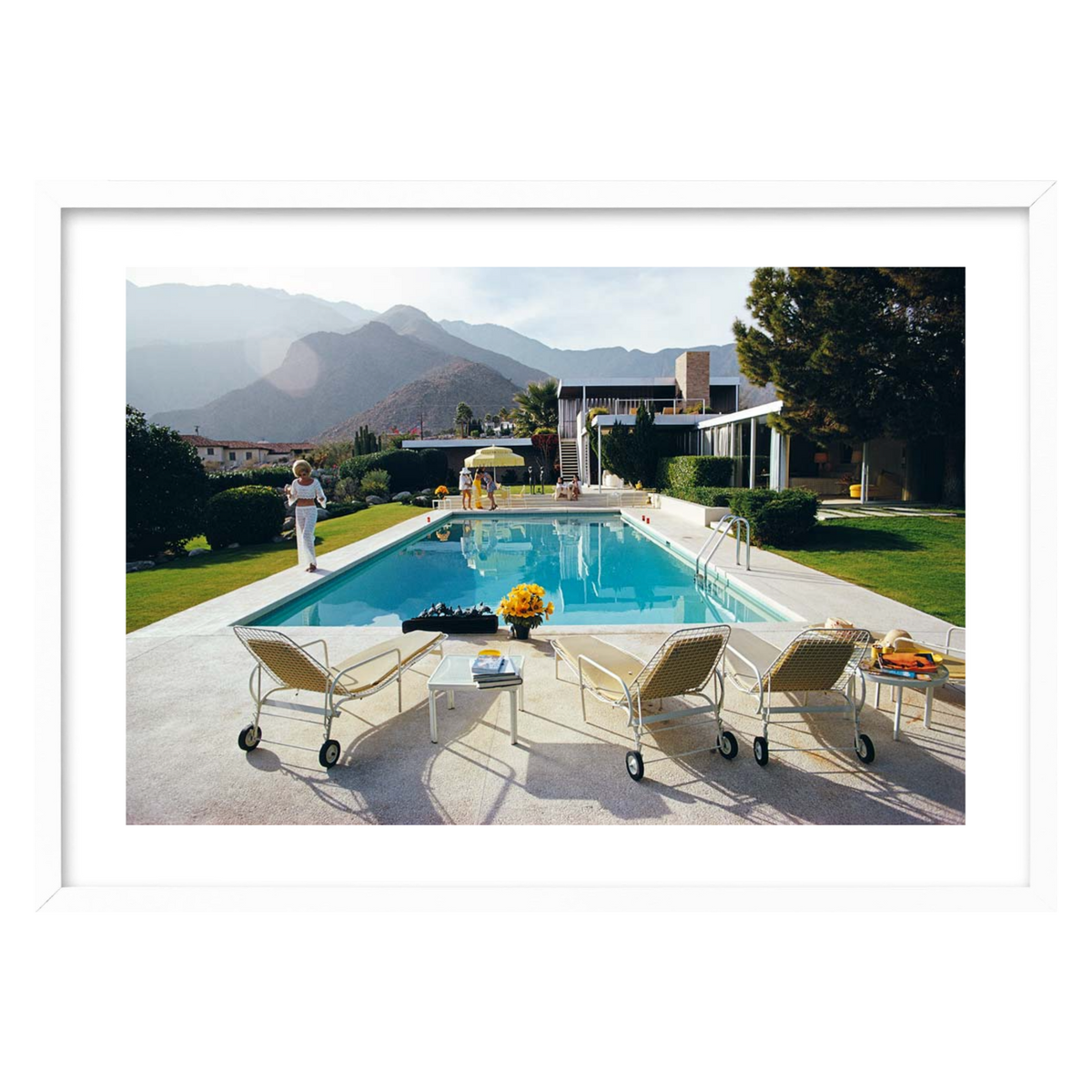 Slim Aarons Kaufmann Desert House II