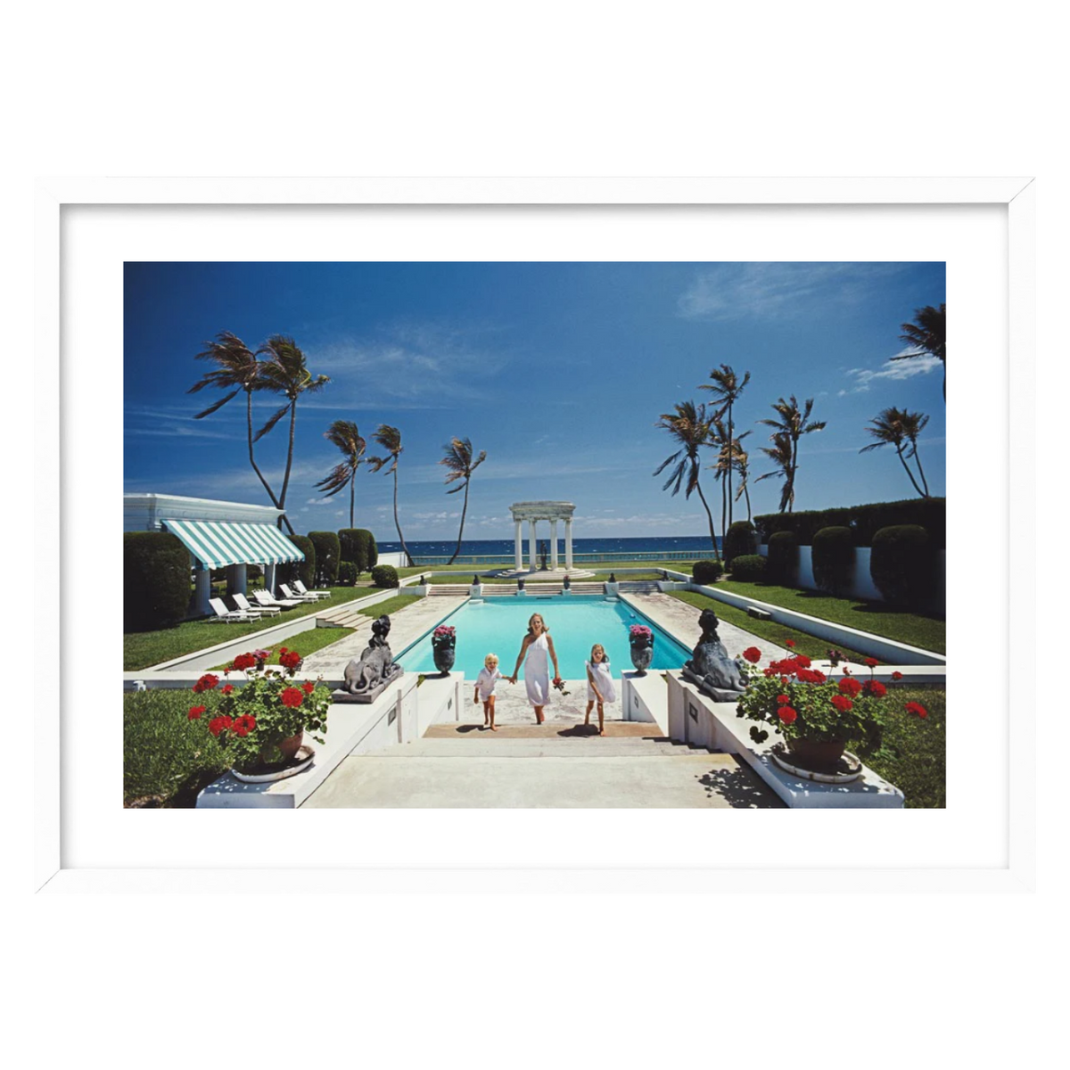 Slim Aarons Neo Classical Pool