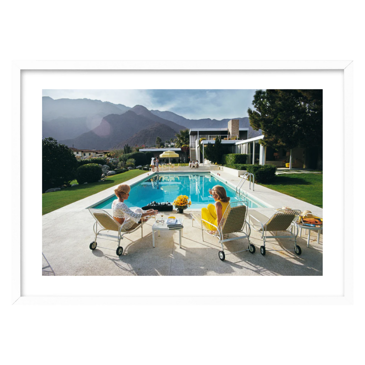Slim Aarons Poolside Pairs