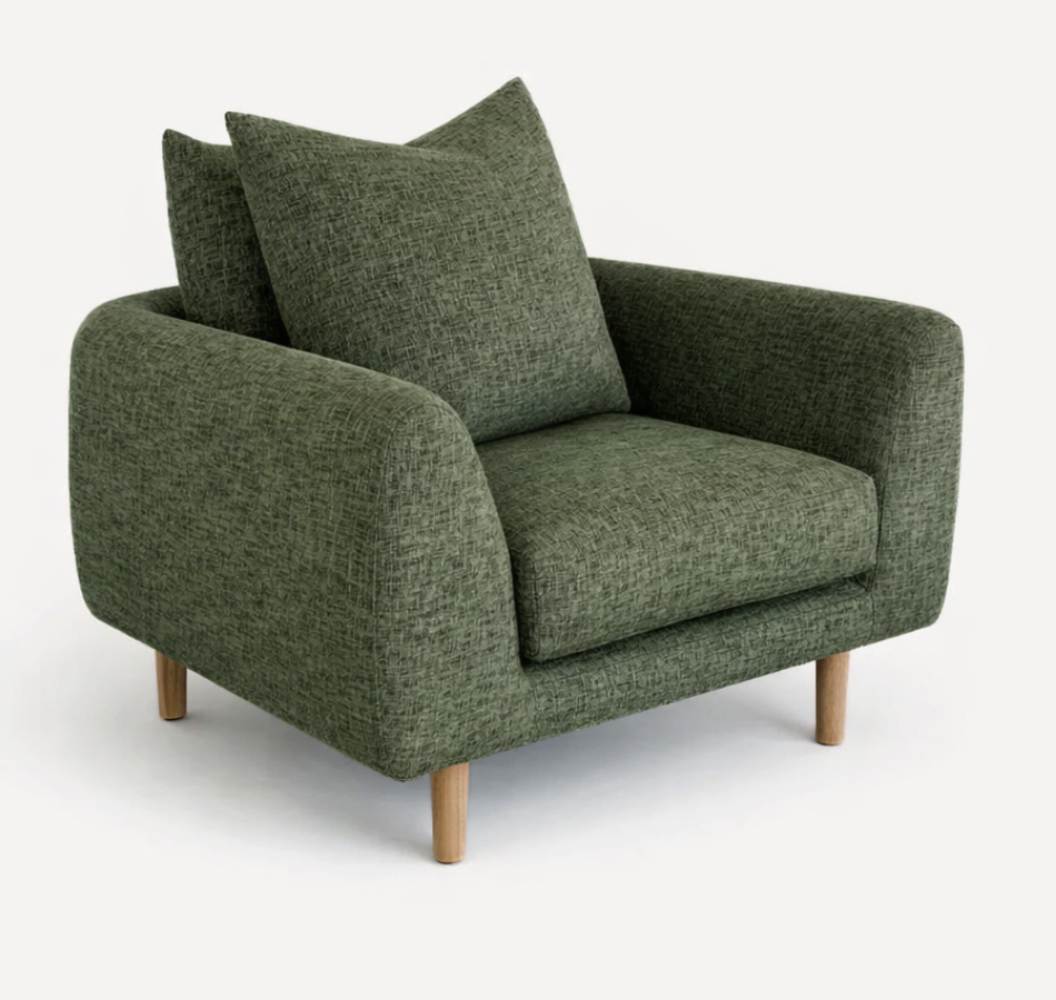 Sunday Curved Armchair