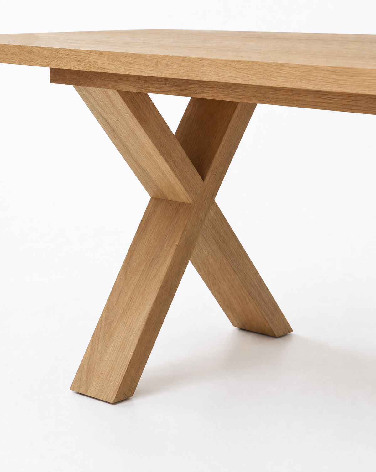 X Base Dining Table