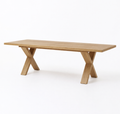 X Base Dining Table