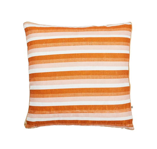 Stripe Nutmeg Cushion