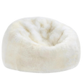 Lambswool Bean Bag Ivory