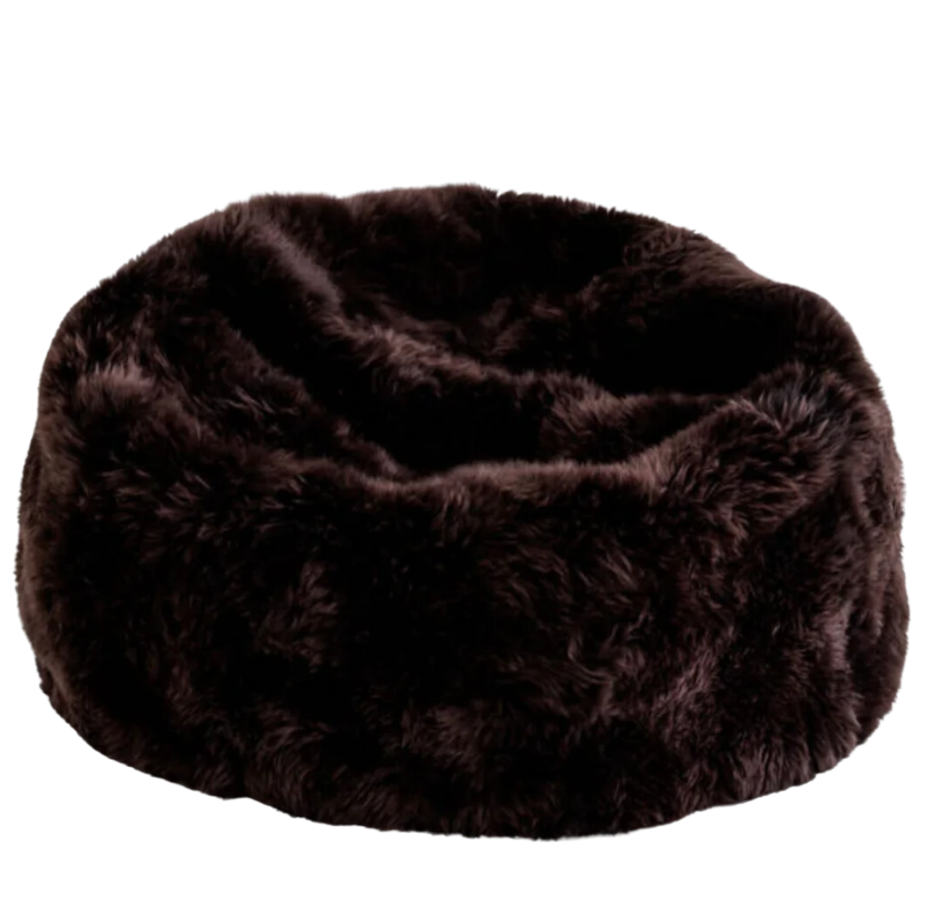 Lambswool Bean Bag Coffee