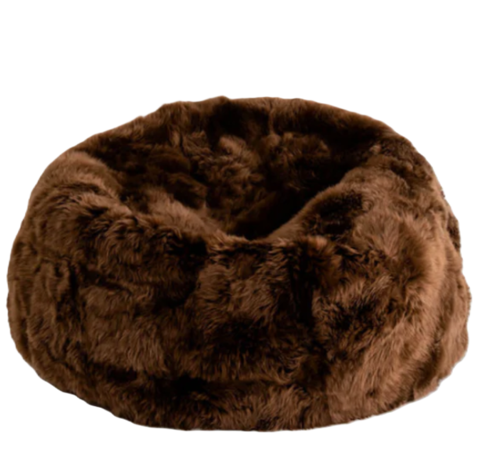 Lambswool Bean Bag Beaver